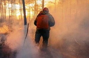 В Якутию на помощь в тушении лесных пожаров прилетит Як-42 из Москвы