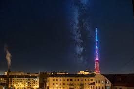 В Якутске проводят работы по окраске радиотелевизионной башни