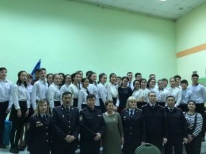 В СОШ №5 открылся «полицейский» класс