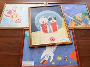 В УФСИН состоялся конкурс детских рисунков, посвященный Дню космонавтики