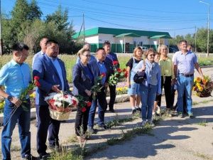 Галина Данчикова встретилась с семьёй Героя Социалистического Труда Валерия Кузьмина