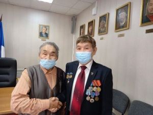 Председателем Совета ветеранов войны, тыла и тыла Хангаласского улуса переизбран Данил Аргунов