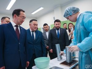 Дополнительное здание средней школы открыли в селе Хатассы