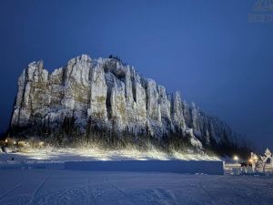 Олимпийские чемпионы сыграют в хоккей у подножия Ленских столбов