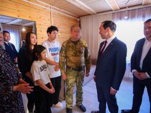 Семья участника СВО Павла Моякунова встретила 2024 год в новом двухэтажном доме