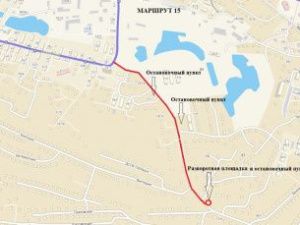 С понедельника автобус № 15 будет заезжать на улицу Уустаах Избекова