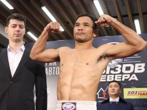 Участники вечера профессионального бокса в Якутске встретились лицом к лицу