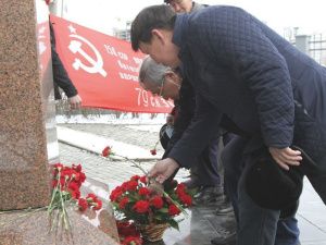 Коммунисты отметили 75-летие Великой Победы