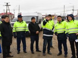 В Якутске проверили ход дорожных работ в рамках нацпроекта «Безопасные качественные дороги»