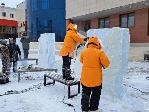 Народы спорт объединяет: в Якутске стартовал конкурс ледовых скульптур, посвященный «Детям Азии»