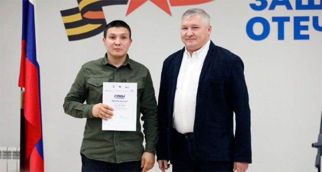 Ветеран СВО получил грант на развитие своего дела