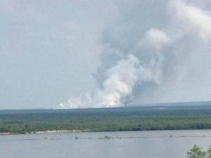 В Минэкологии опровергли, что лес в Хангаласском улусе поджигают с вертолета