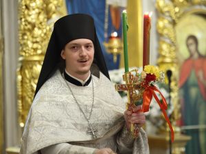 Пасха Христова: архиерейское богослужение в Преображенском соборе