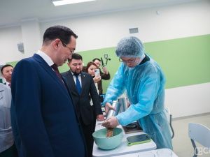 Дополнительное здание средней школы открыли в селе Хатассы