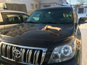 В Якутии дорогой внедорожник варварски изрубили топором