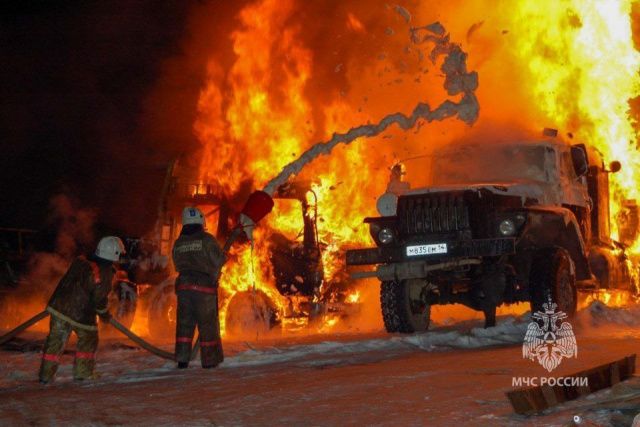 С начала 2023 года в Якутии зарегистрировано 117 случаев возгорания автомобилей