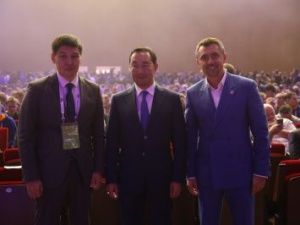 Айсен Николаев принял участие в церемонии награждения победителей всероссийского конкурса «Цифровой прорыв»