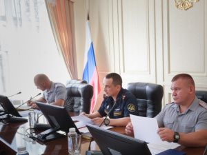 В УФСИН состоялось заседание коллегии по итогам служебной деятельности за первое полугодие 2025 года