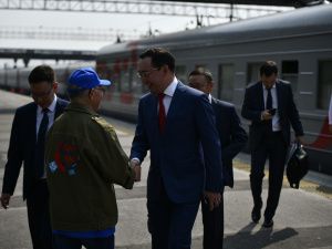 Айсен Николаев принял участие в торжественных мероприятиях, посвященных 45-летию  БАМа