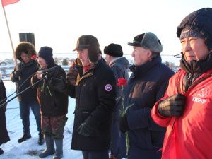 Якутск достойно встретил копию Знамени Победы