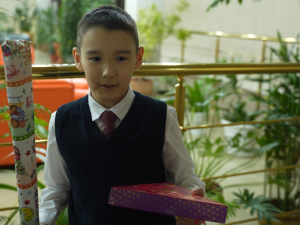 Ольга Балабкина со своим курируемым блоком министерств приняла участие в акции «Ёлка желаний»