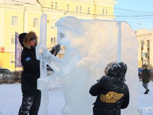 20 команд стали участниками конкурса ледовых и снежных скульптур «Бриллианты Якутии»