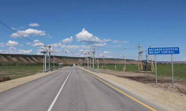 О работе автоматического пункта весового и габаритного контроля транспортных средств