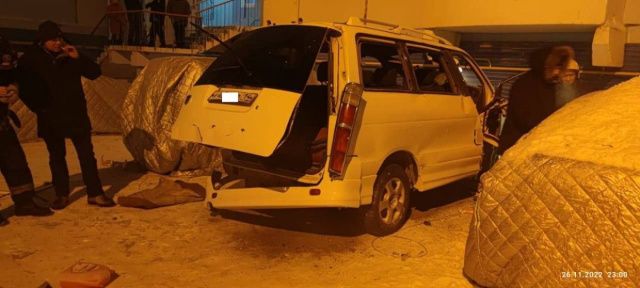 В Якутске взорвалась иномарка