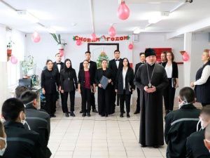 Симфонический хор государственной филармонии Республики Саха (Якутия) им. Г.М. Кривошапко выступил для осужденных региона