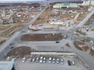 Евгений Григорьев показал, как изменилась схема движения на Сергеляхском шоссе