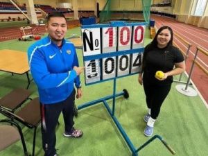 Якутская легкоатлетка установила рекорд России!