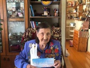 Ветеранов тыла Хангаласского улуса угостили кумысом и мясом