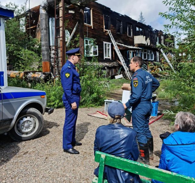 Смертельный пожар в Томмоте