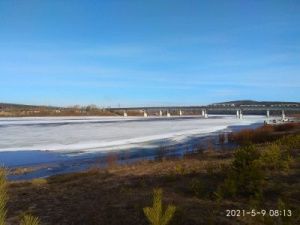 Ледоход на Лене: До границ с Якутией остается 498 км