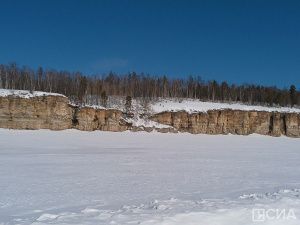 В Якутии прошёл первый республиканский ледовый забег «Ленские столбы»