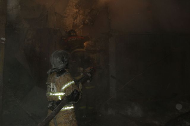 В Якутии участились пожары в гаражах