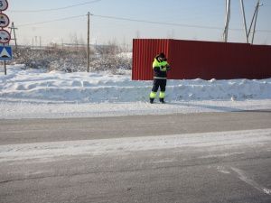 В Якутске уборка и вывоз снега с дорог идут по графику