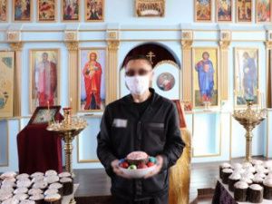 В учреждениях осужденных поздравили с праздником Пасхи 