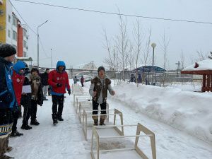 Команда Оленёкского улуса Якутии лидирует по итогам первого дня VI «Игр детей Арктики»