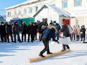 В колонии-поселении № 2 осужденные «проводили зиму»