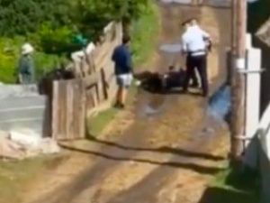 В Якутии нетрезвый водитель оказал сопротивление сотрудникам ДПС