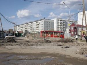 Капитальный ремонт улицы Воинская в Якутске проводит ООО «Сахатрасстрой»: паспорт объекта