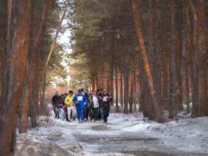 В Парке культуры и отдыха г. Якутска состоялся легкоатлетический забег, приуроченный к 80-летию Победы в Великой Отечественной войне 