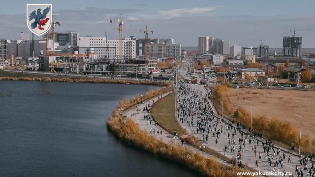 «Кросс нации-2022» в Якутске пробежали порядка 8 тысяч человек