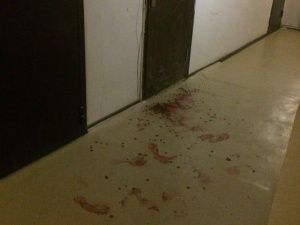 В Якутске подъезд залит кровью: Комментарий МВД