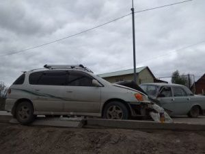 В Якутске пьяный автомобилист-пенсионер устроил ДТП, выехав на встречную полосу