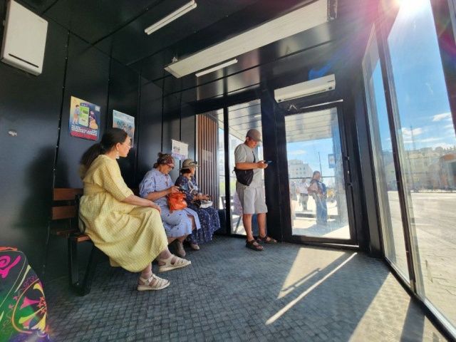 Мэрия Якутска: Теплые остановки на проспекте Ленина в жаркие дни станут «оазисами прохлады»