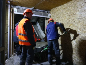 В Арктическом центре  начали монтаж оборудования сцены филармонии