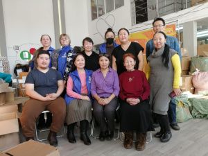 Сотрудники Министерства культуры Якутии приняли участие в работе республиканского штаба «Мы вместе» в помощь мобилизованным 