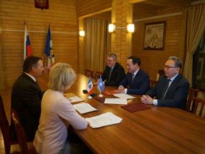 Глава Якутии встретился с губернатором Новгородской области